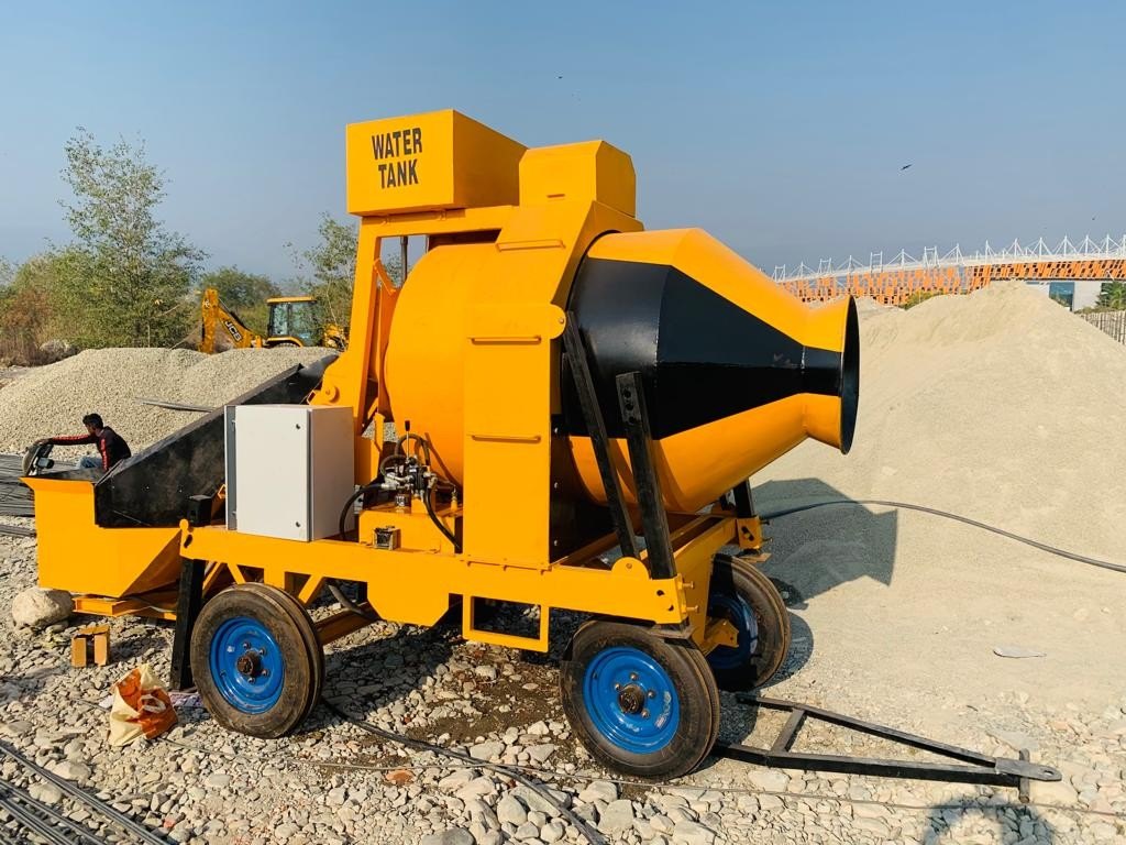 Reversible Concrete Mixer